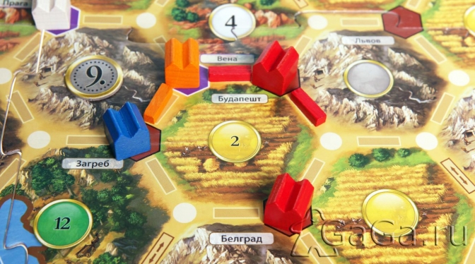 Настольная игра Колонизаторы. Европа (Die Siedler Von Catan. Europa)
