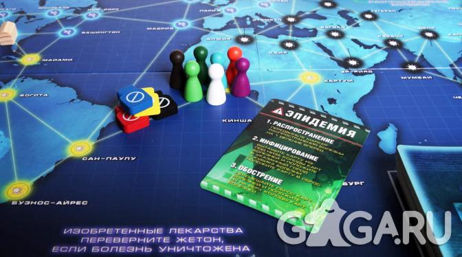 Настольная игра Пандемия (Pandemic)