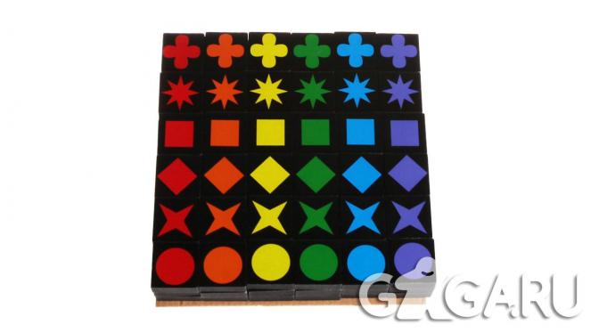 Настольная игра Квёркл (Qwirkle)