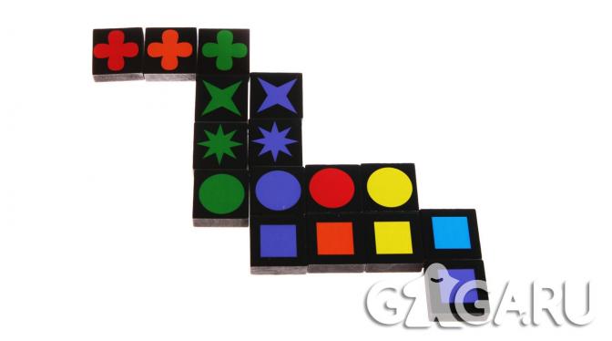 Настольная игра Квёркл (Qwirkle)
